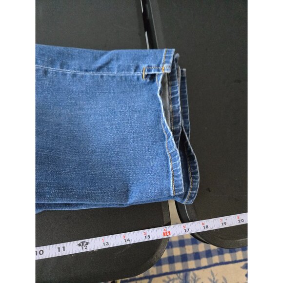 Talbots Womens Flawless Pedal Pusher Capri Denim Jeans Size 16 Stretch Casual - Picture 7 of 10